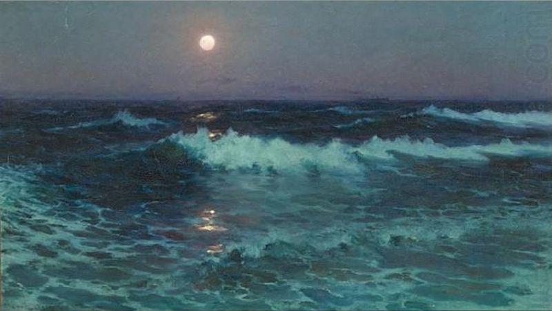 Lionel Walden Moonlight, oil painting by Lionel Walden, china oil painting image